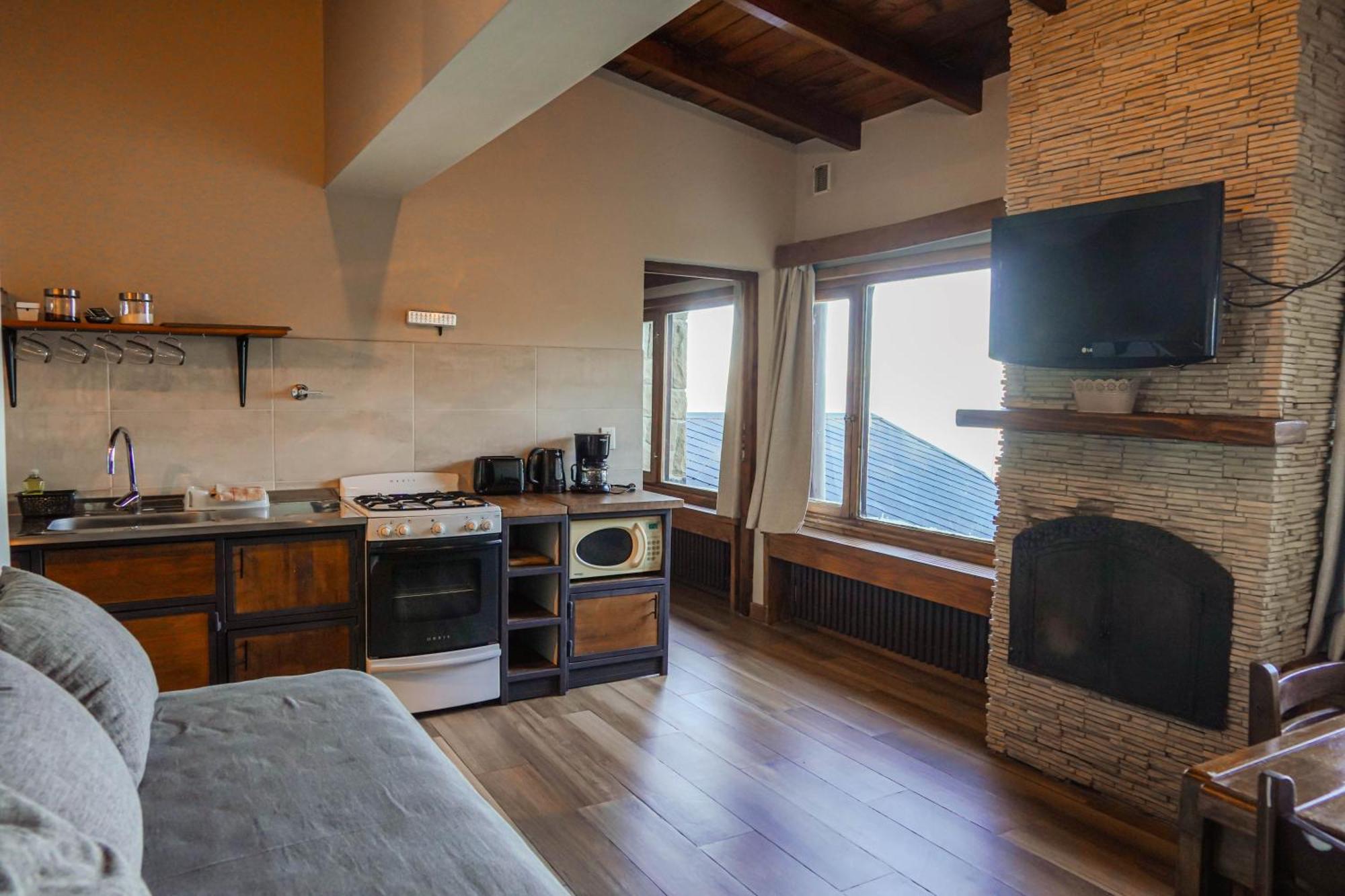 La Caleta Bungalows Bariloche Buitenkant foto